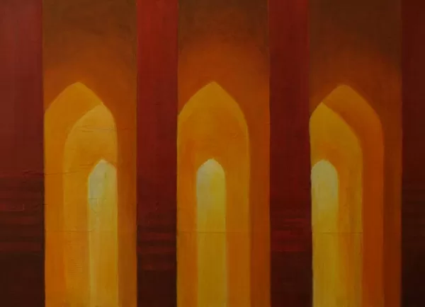 Arches 6 Acrylics on canvas, 80X60cm