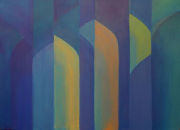 Arches 12 Acrylics on canvas, 100X70cm