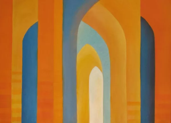 Arches 10 Acrylics on canvas, 80X60cm