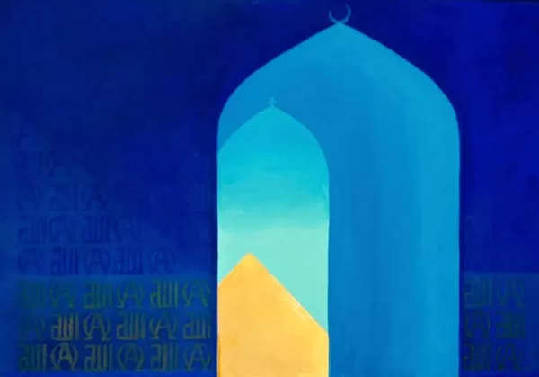 Arches 17/Toward the One Acrylics on canvas, 100X70cm