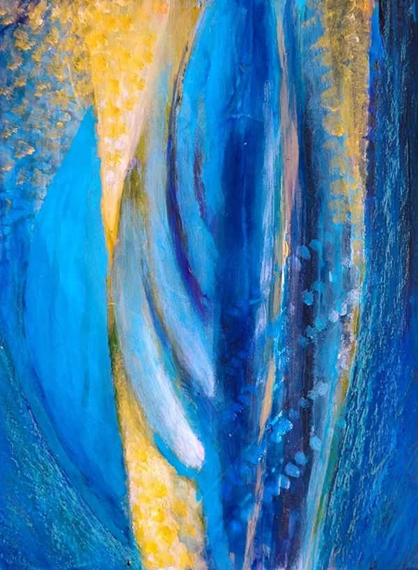 Acrylics on paper, A4