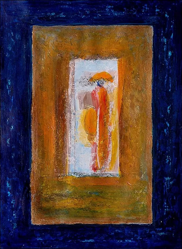 Acrylics on paper, A4