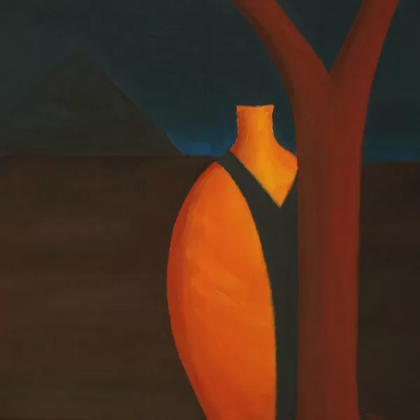 My Neighbor Acrylics on wood, 80X80cm. Sold