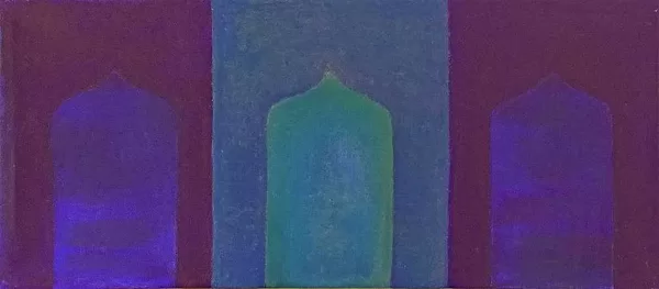 90X40cm, acrylics on canvas